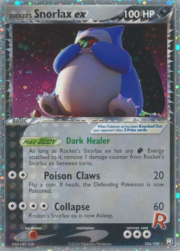 Rocket's Snorlax ex - Team Rocket Returns (RR) (LP - Lightly Played)