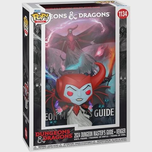 Dungeons &amp; Dragons 2024 Dungeon Master's Guide - Venger Funko Pop! Book Cover #1134