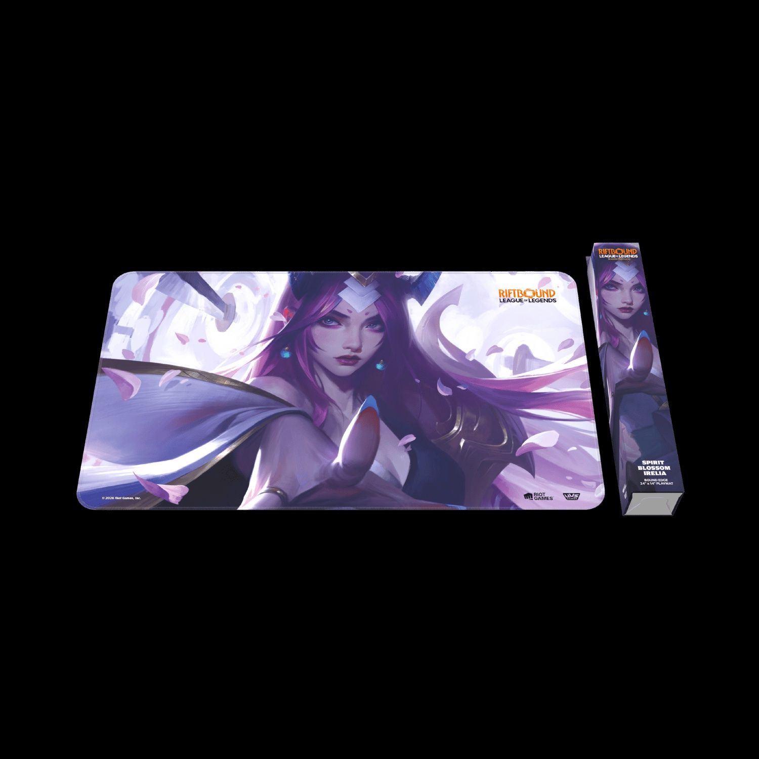 Playmat: Riftbound- Spiritforged- 'Spirit Blossom Irelia' Art