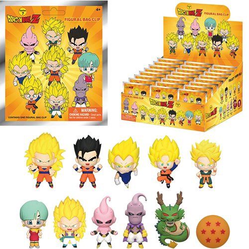 Dragon Ball Z Series 7 3D Foam Bag Clip