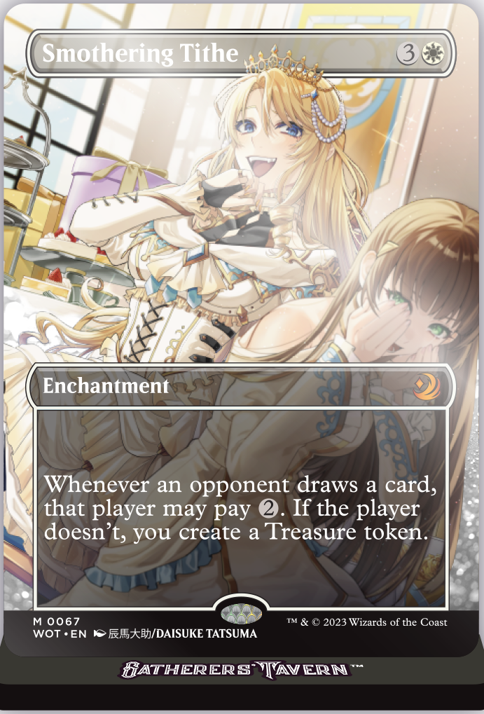 Gatherers Tavern MTG Slabs Smothering Tithe Slab