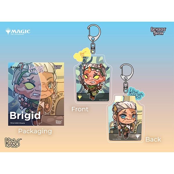 Keychain: MTG Lorwyn Eclipsed- Brigid