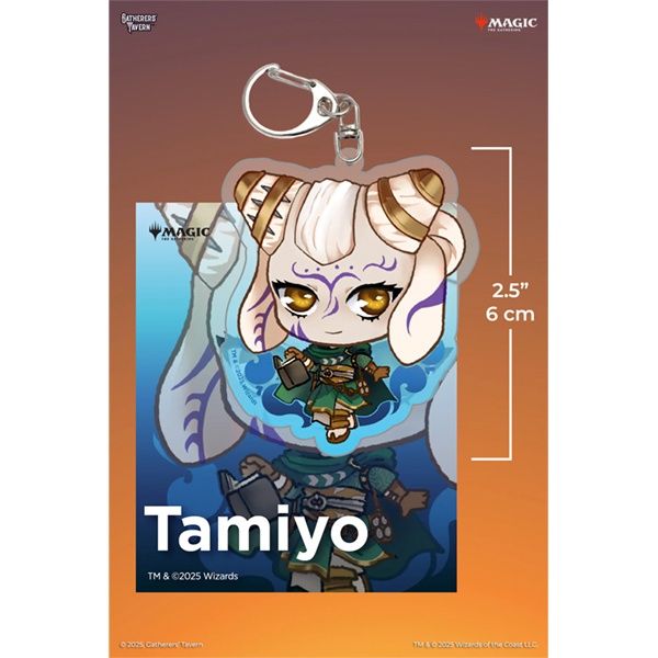 Keychain: MTG Acrylic Planeswalkers - Tamiyo