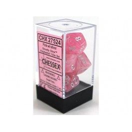 Ghostly Glow Pink With Silver 7 Die Set