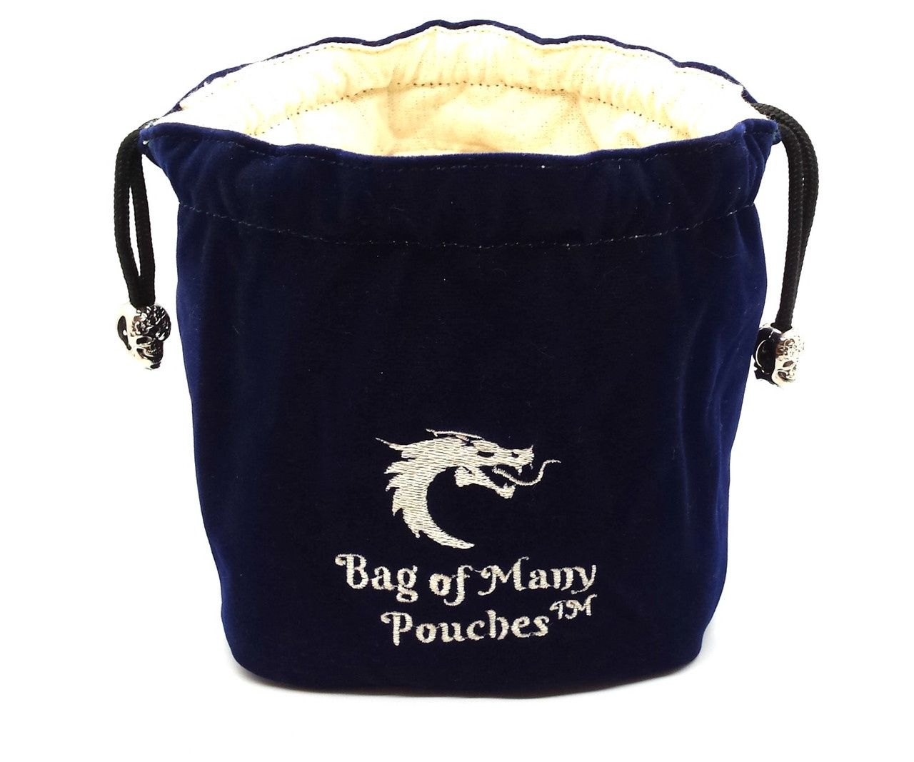 Old School Dice: Bag of Many Pouches Dice Bag - Blue