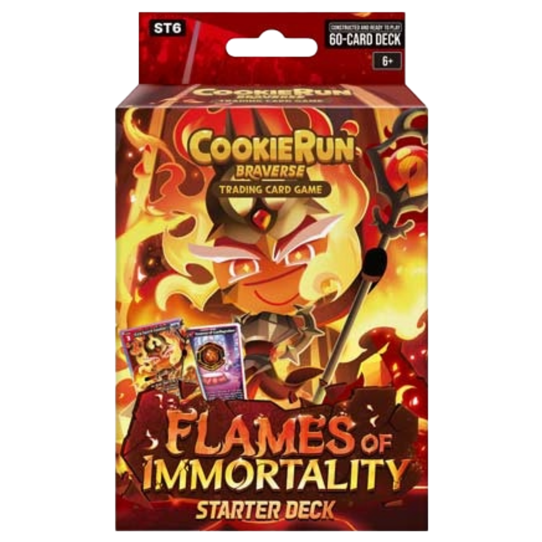 CookieRun TCG: Legendary Cookie Starter Deck, Starter Deck Name: Flames Of Immortality