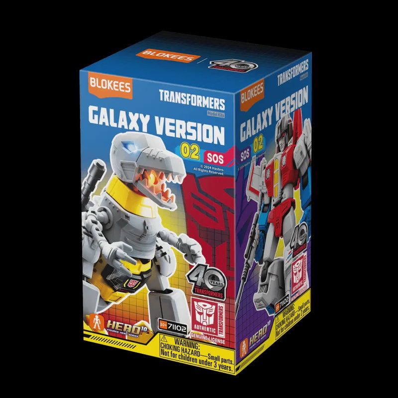 Transformers Galaxy Version 2 Blokees Mini Model Kit