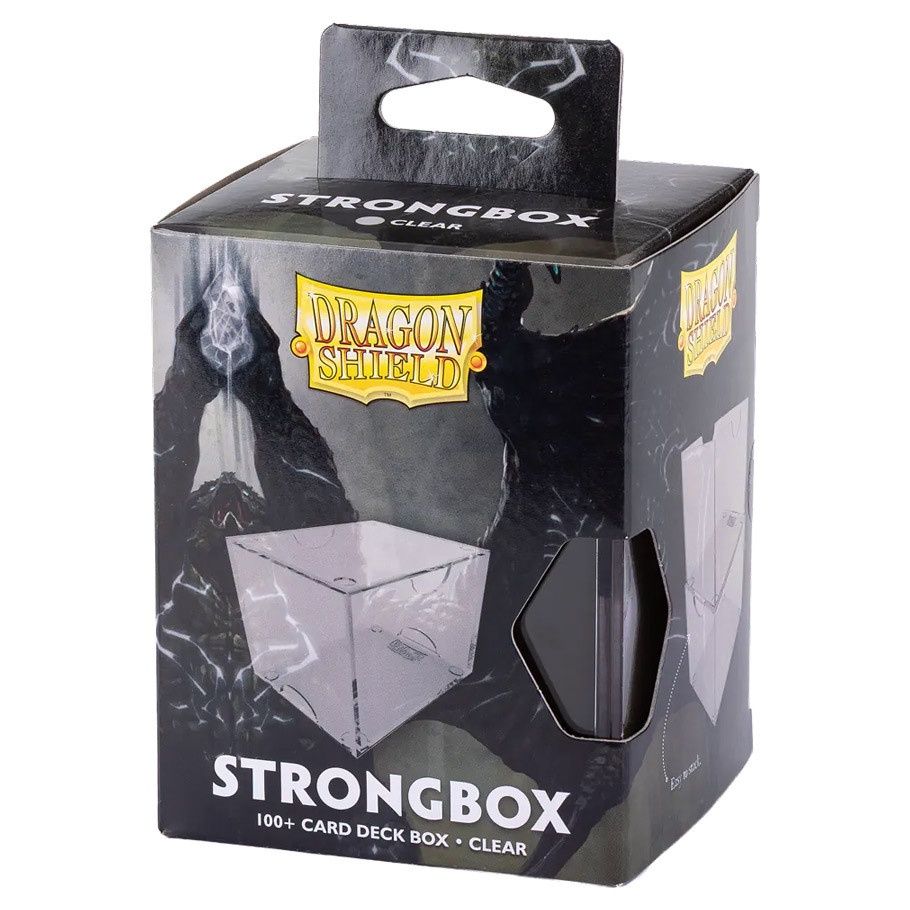 Dragon Shield Deck Box: Strongbox: 100+, Color: Clear