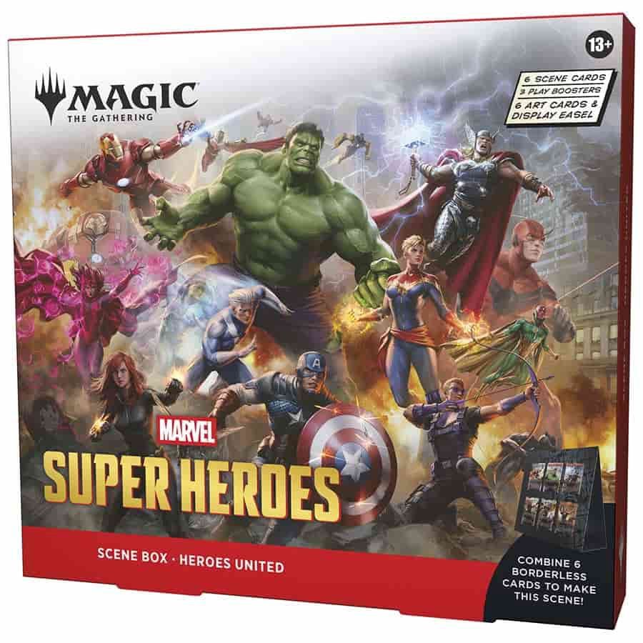 Magic The Gathering: Marvel Super Heroes  Scene Box