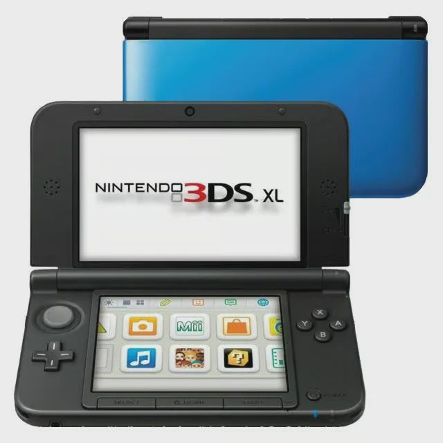 Used Nintendo 3DS XL Console, Color: Blue, Gaming Condition: Excellent