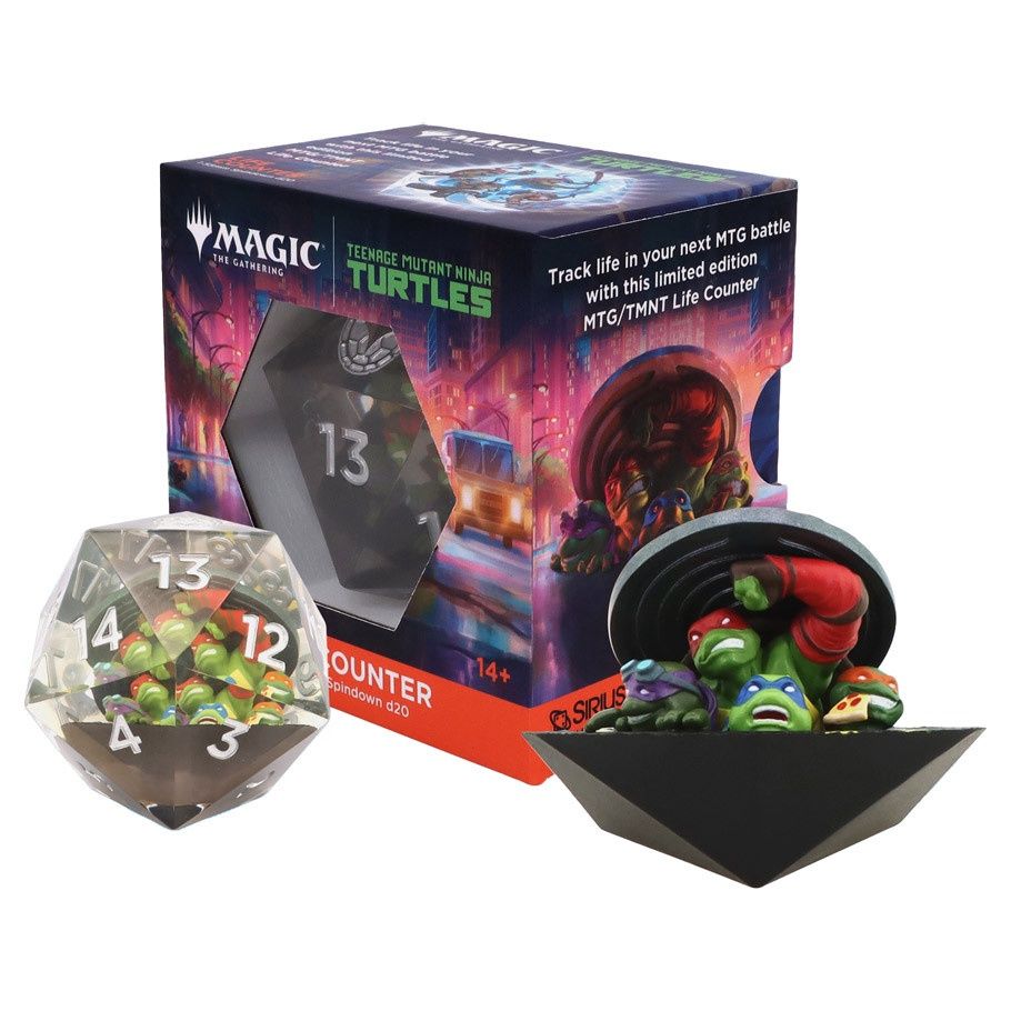 d20 single 55mm Spindown: Magic: The Gathering Teenage Mutant Ninja Turtles