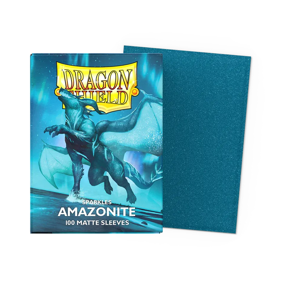 Deck Protector: Dragon Shield Deck Protector: Dragon Shield, Color: Amazonite, Size: Standard, Type/Finish: Matte
