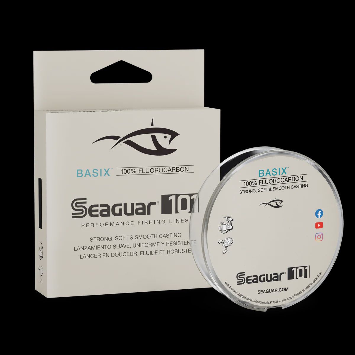 Seaguar 101  Basix Flouro, Size: 4lb, Length: 200yd