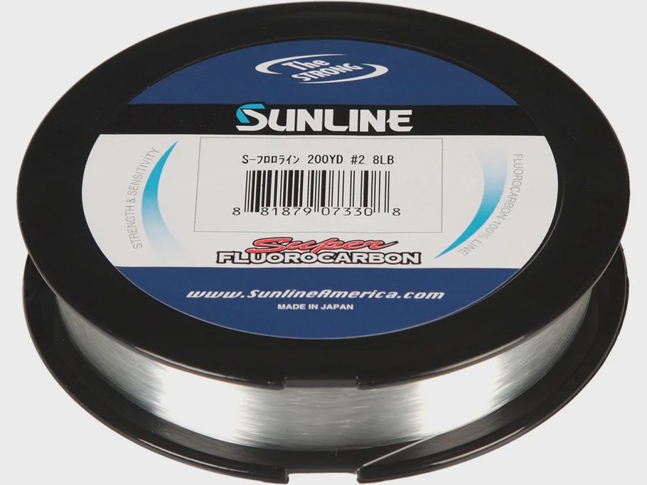 Sunline Super Flourocarbon, Size: 8lb, Length: 200yd