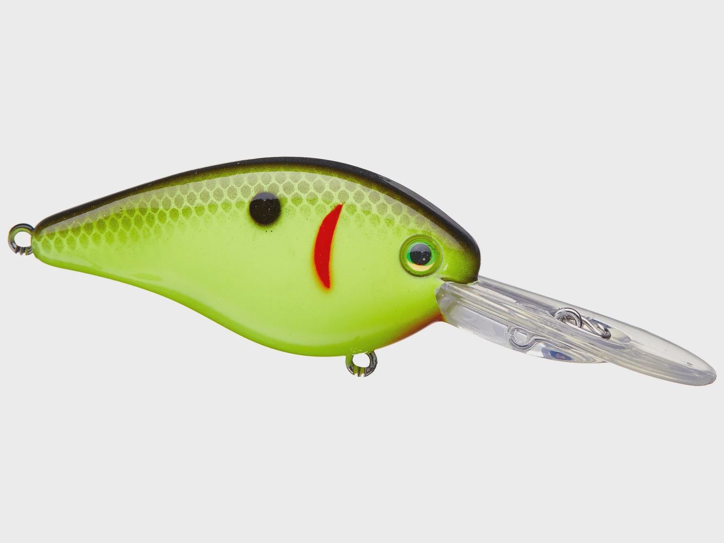 Strike King Flat Side 1.5F Series, color: Chart Black Back