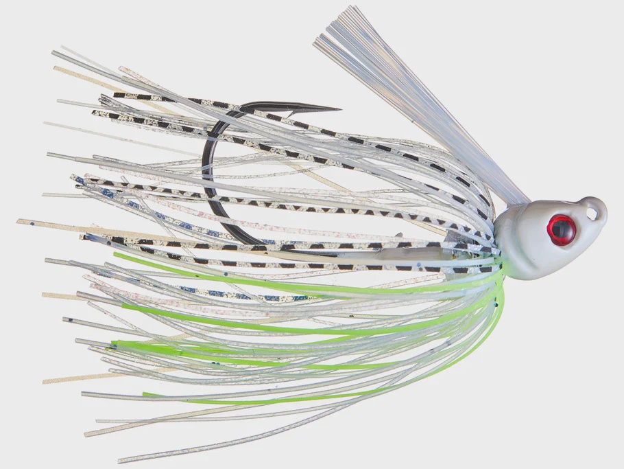 Greenfish Hand Tied Swim Jig, Size: 1/4oz, color: Almost