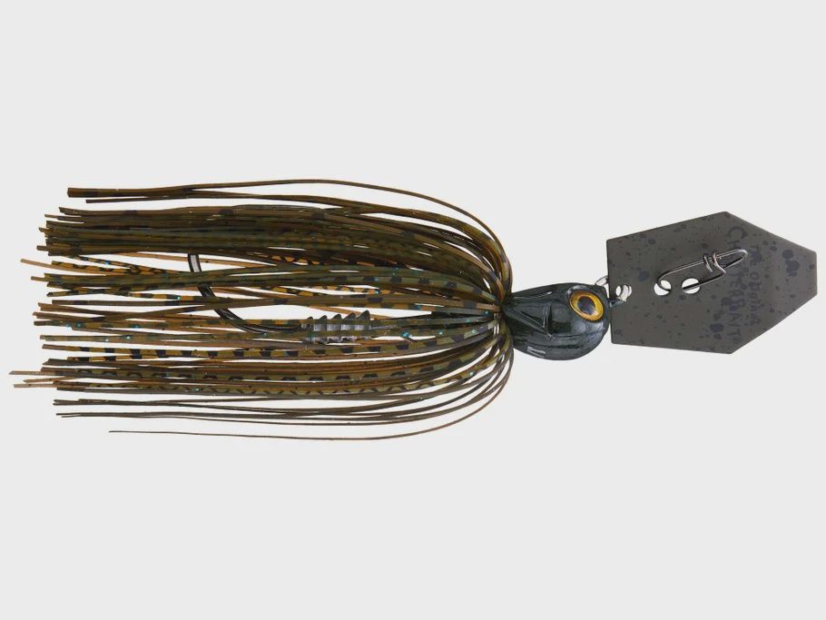 Z-Man Chatterbait Elite EVO, Size: 3/8oz, color: Green Pumpkin