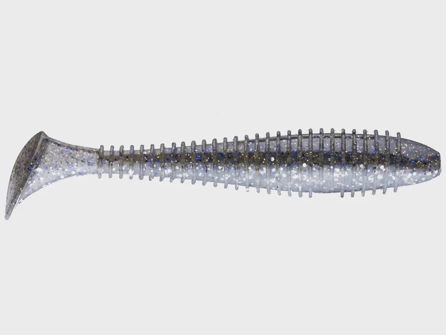 Keitech Swing Impact FAT Swimbait Series, Size: 3.8, color: Alewife