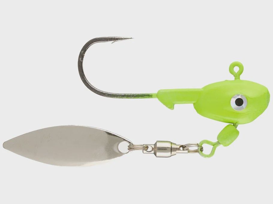 Spot Choker Regular Underspin Series, Hook Size: 2/0, Size: 1/4oz, color: Chart