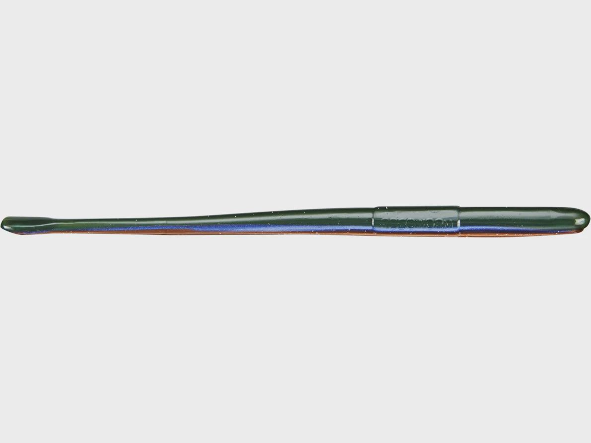 Roboworm 6&quot; Straight Tail Worm, color: Aaron&#39;s Magic