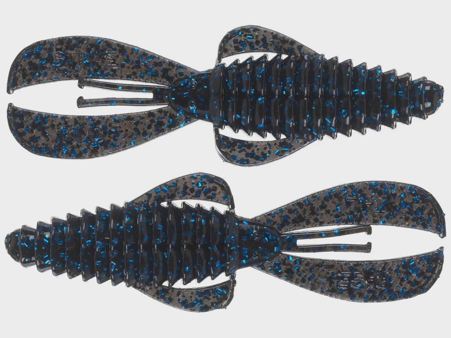 Strike King Rage Bug (BABY)- 3&quot;, color: Black Blue Flake