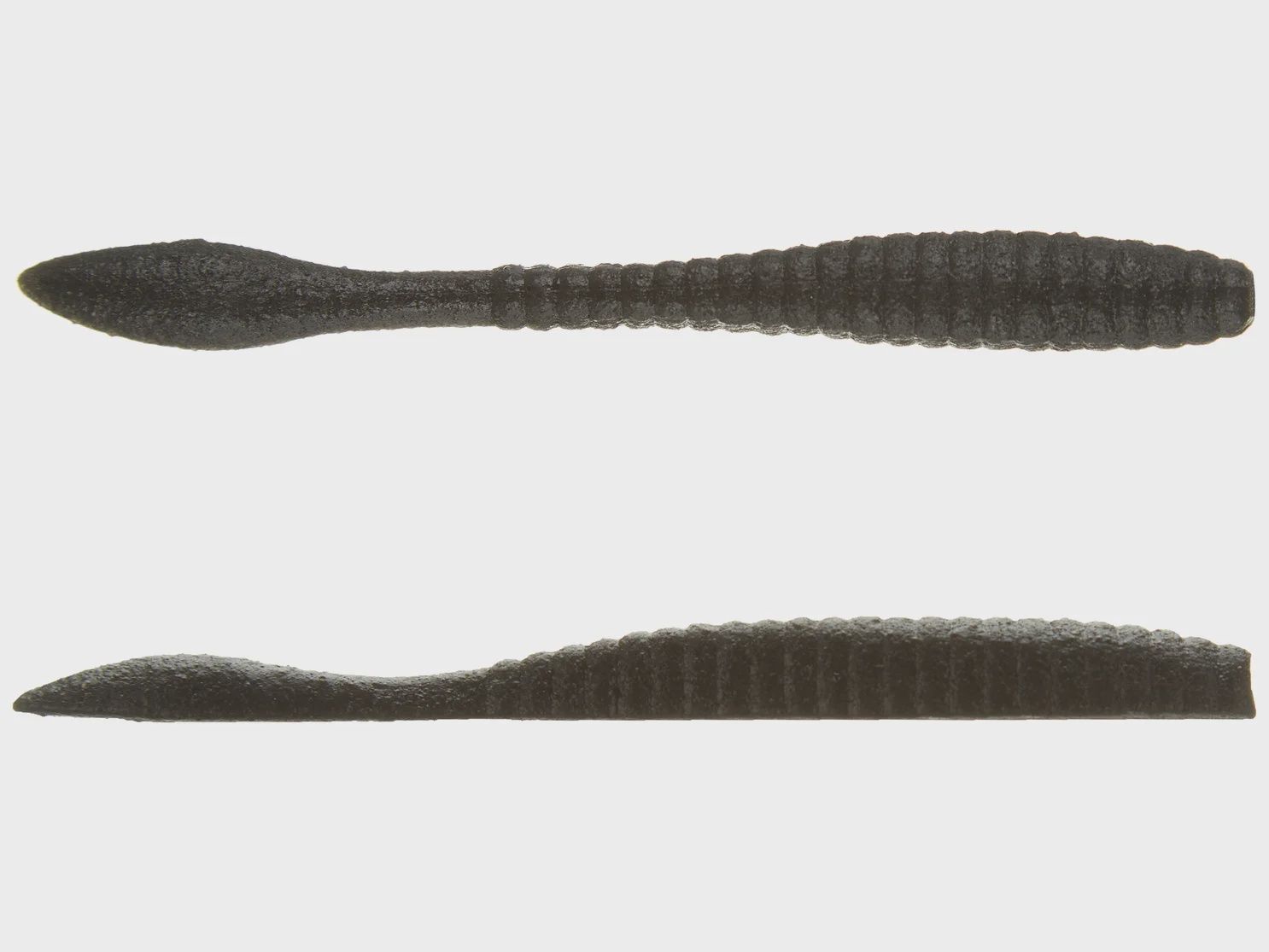 Berkley Powerbait Maxscent Flat Worm - 4.25&quot;, color: Black