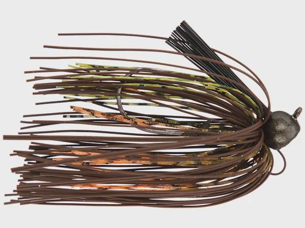 Buckeye Football Mop Jig, Size: 1/2oz, color: Fall Craw
