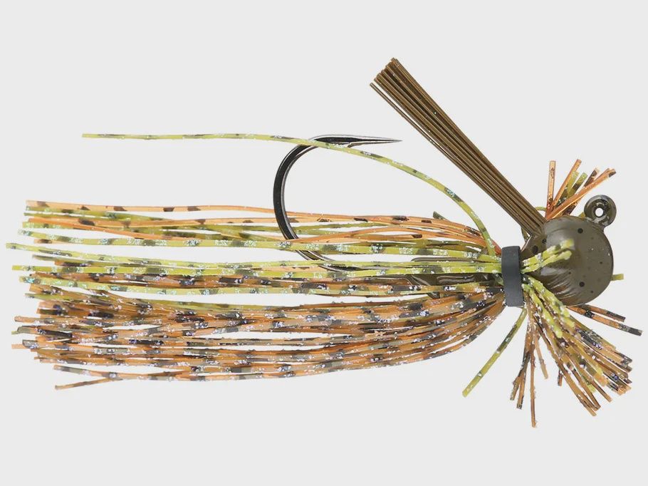 Buckeye G-Man Ballin&#39; Out Jig, Size: 3/8oz, color: Perfect Craw