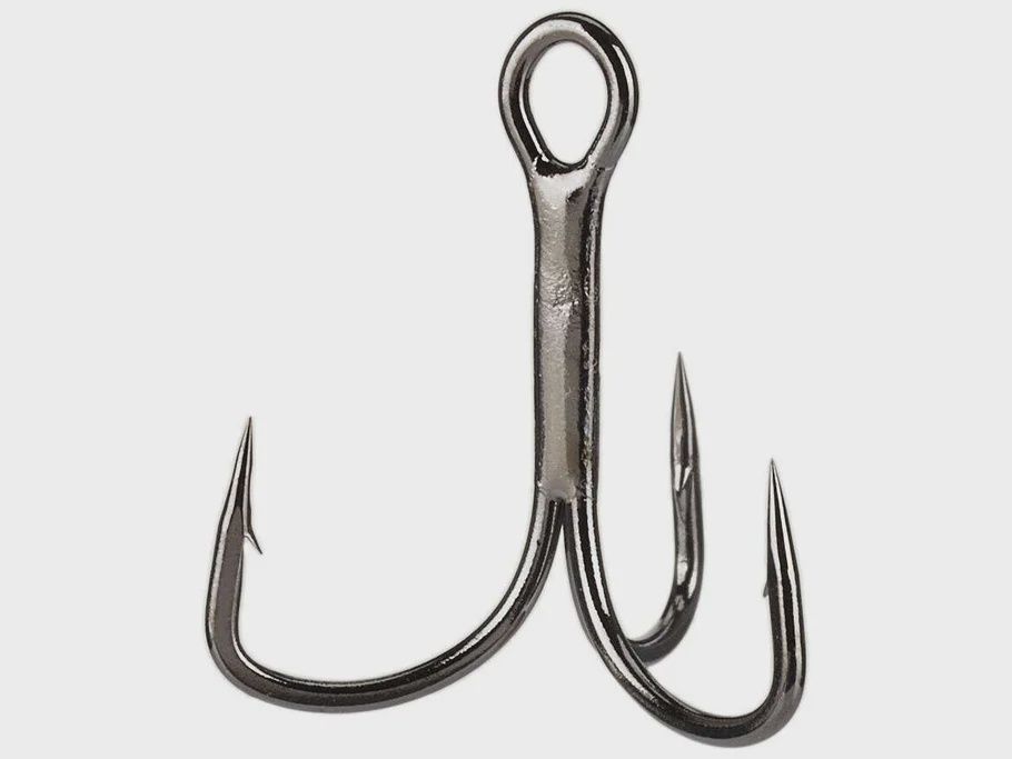 Gamakatsu EWG Treble Hooks - Black, Size: 6