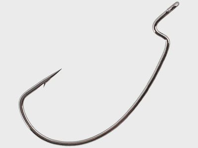 Gamakatsu Nano Alpha EWG Worm Hooks - Black
