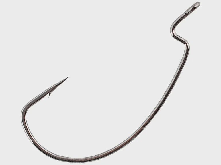 Gamakatsu Nano Alpha EWG Worm Hooks - Black, Size: 5/0 - 5pk
