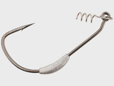 Gamakatsu Weighted Superline Spring Lock Hooks - 4pk