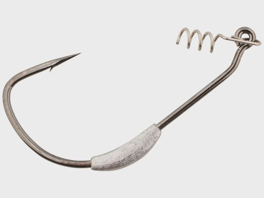Gamakatsu Weighted Superline Spring Lock Hooks - 4pk, Size: 5/0 - 3/16oz
