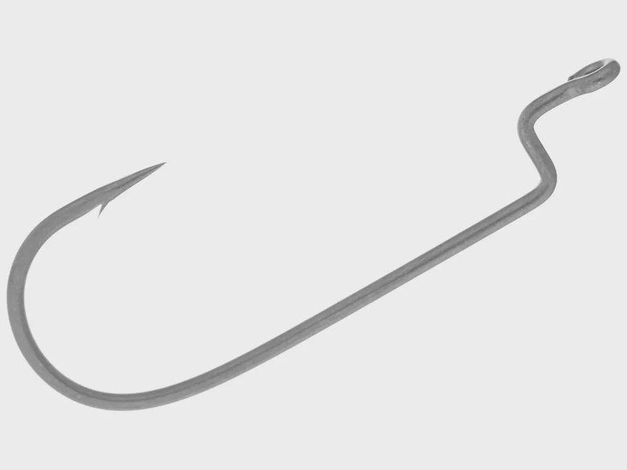 BKK Armor Point Offset Worm Round Bend, Size: 3/0