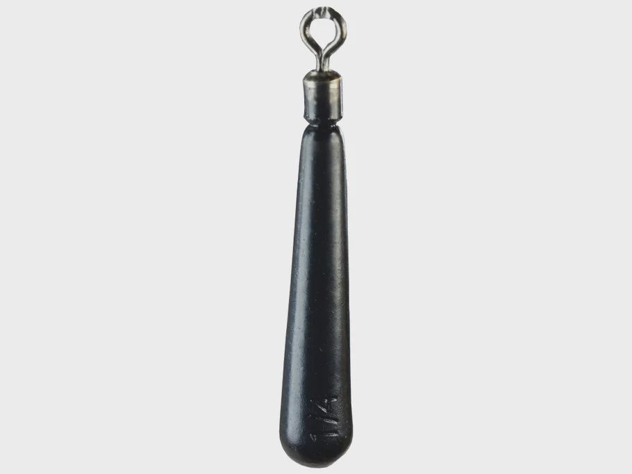 Picasso Tungsten Cylinder Drop Shot Weight, Size: 1/4oz - 3pk