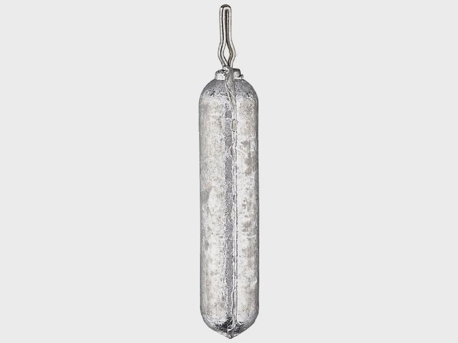 Eagle Claw Cylinder Drop Shot Weight, Size: 1/8oz - 7pk