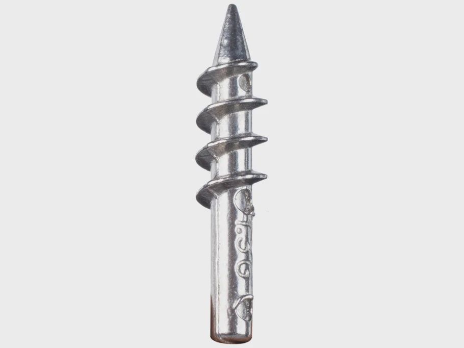 G7 Tungsten Straight Screw Sinker Nail Weight, Size: 1/16oz - 5pk