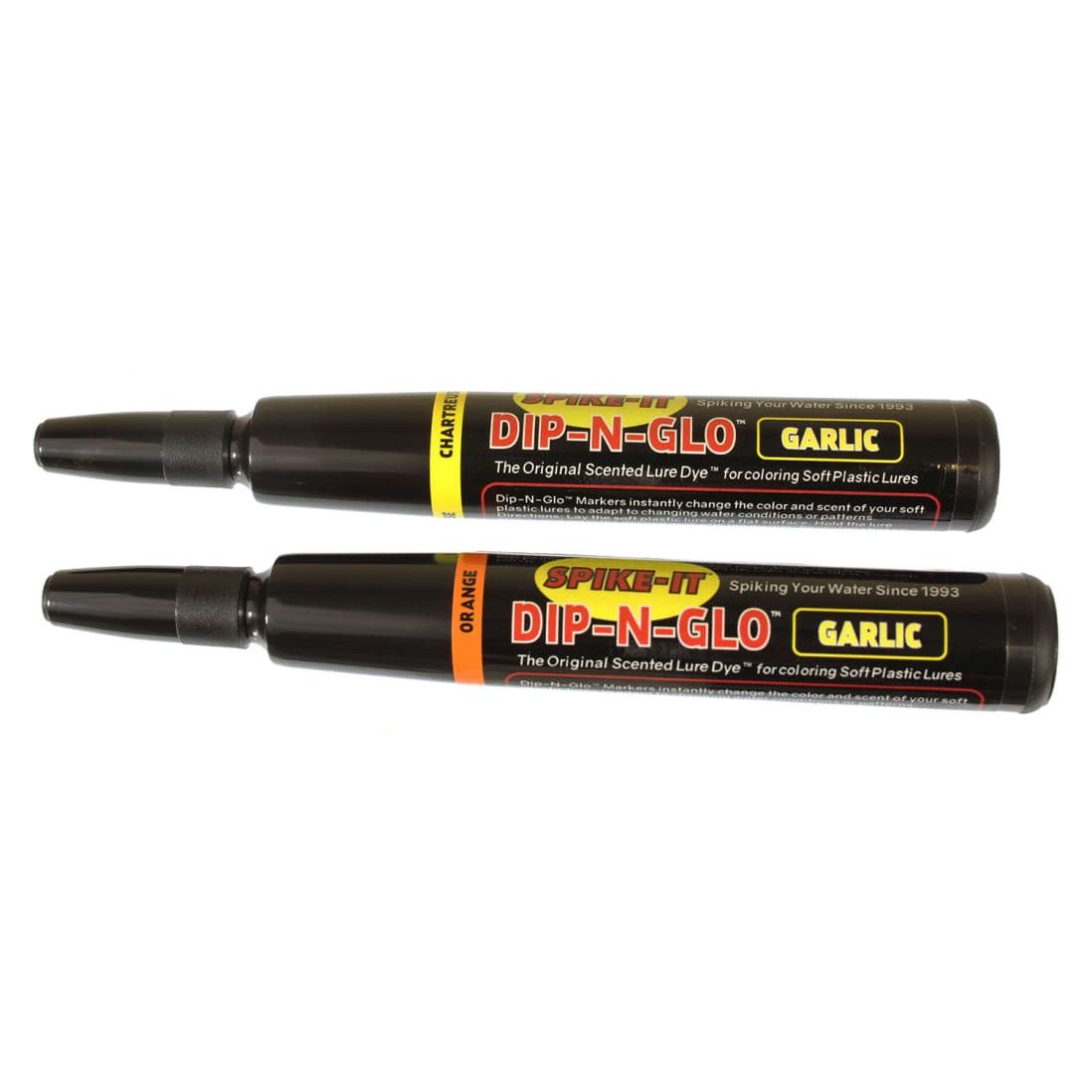 Spike It Dip-N-Glo Scented Makers, Size: 2pk - Chart/Orange