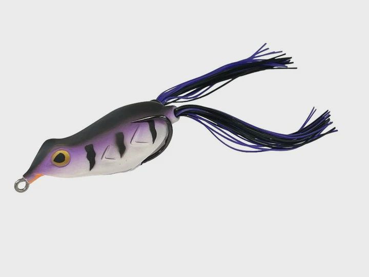 Copper Red Baits Wave Frog - 2.5&quot;, color: Purple Mat Shad