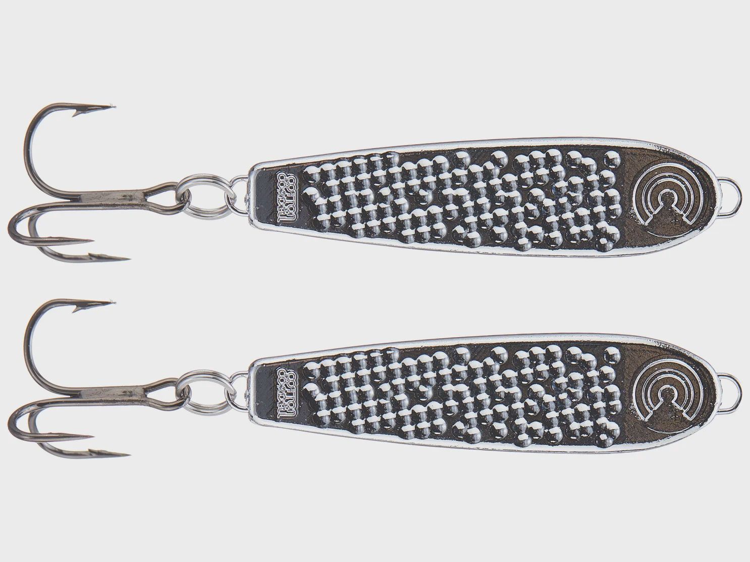 Cotton Cordell Jigging Spoons 2pk, Size: 3/8oz, color: Chrome