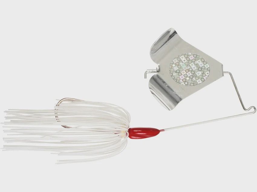 War Eagle Buzzbait, Size: 3/8, color: White