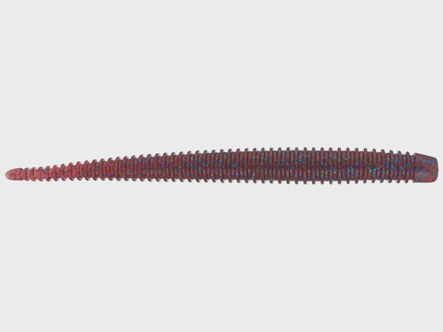 6th Sense Bamboosa 5.3 Worm 8pk, color: Blood Apple