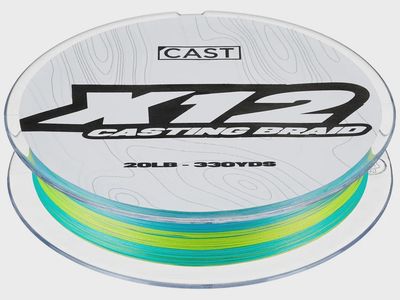 Cast Fishing Co. X12 Braided Line 330yds