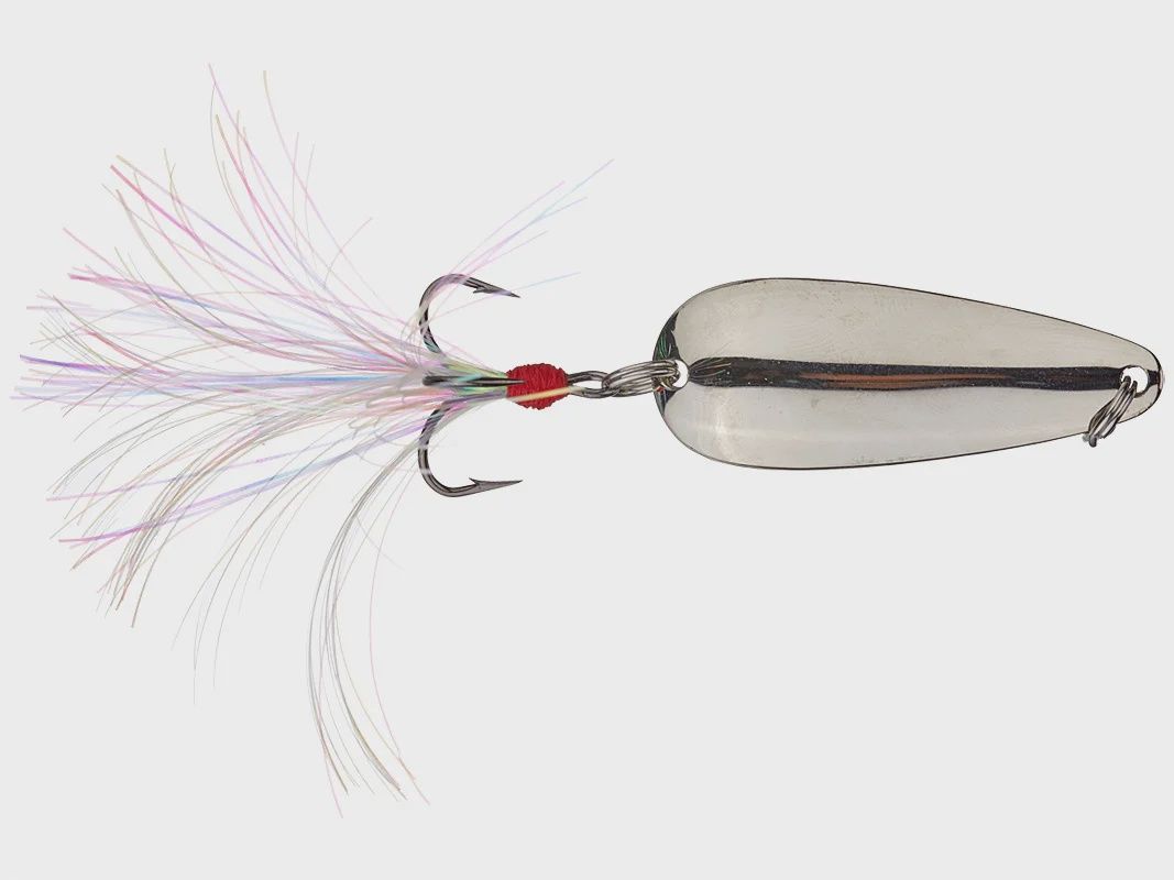 Nichols Lures Mojo Flutter Spoon, Size: 1/2