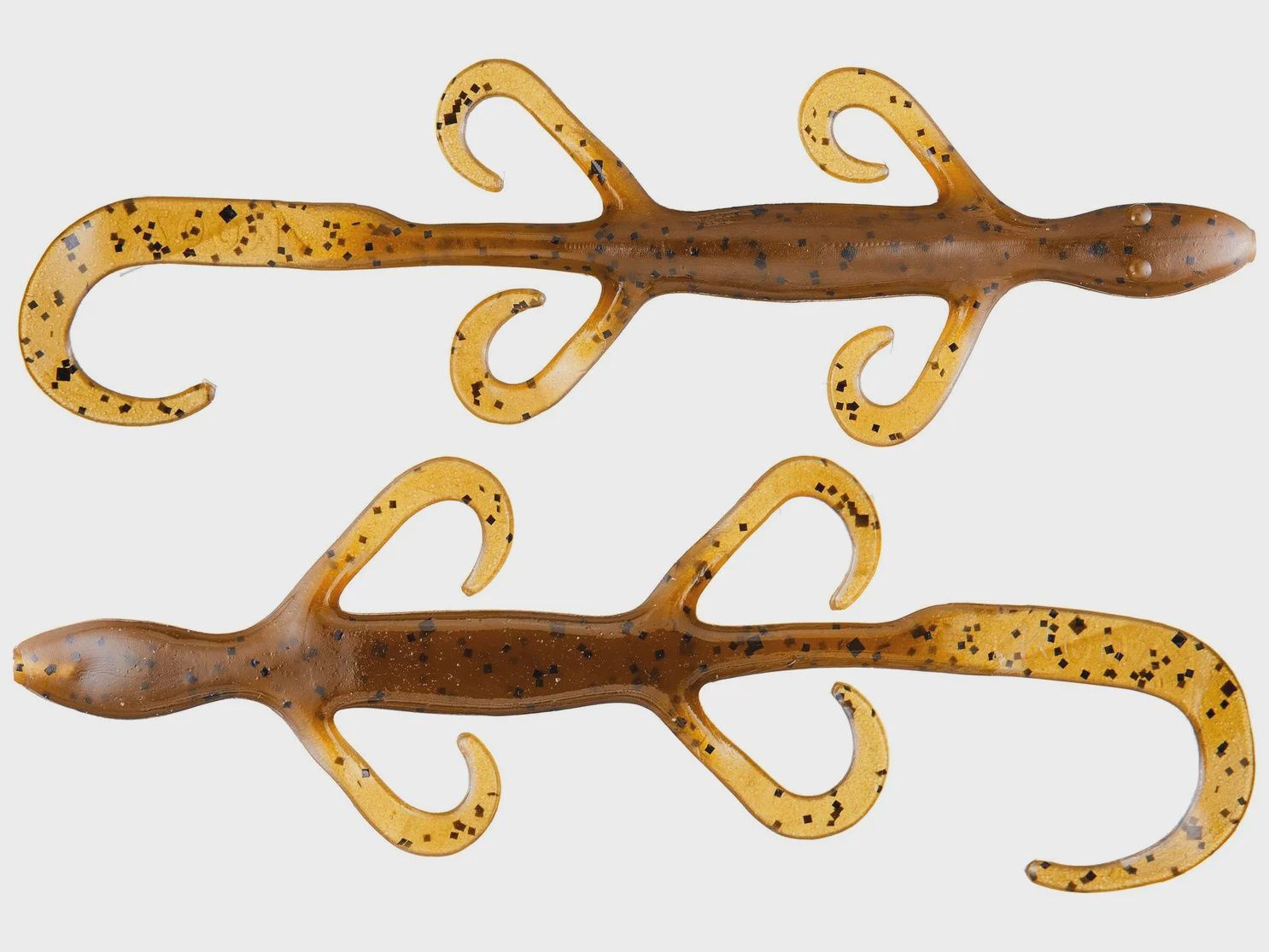 Zoom Lizard - 5", color: Green Pumpkin