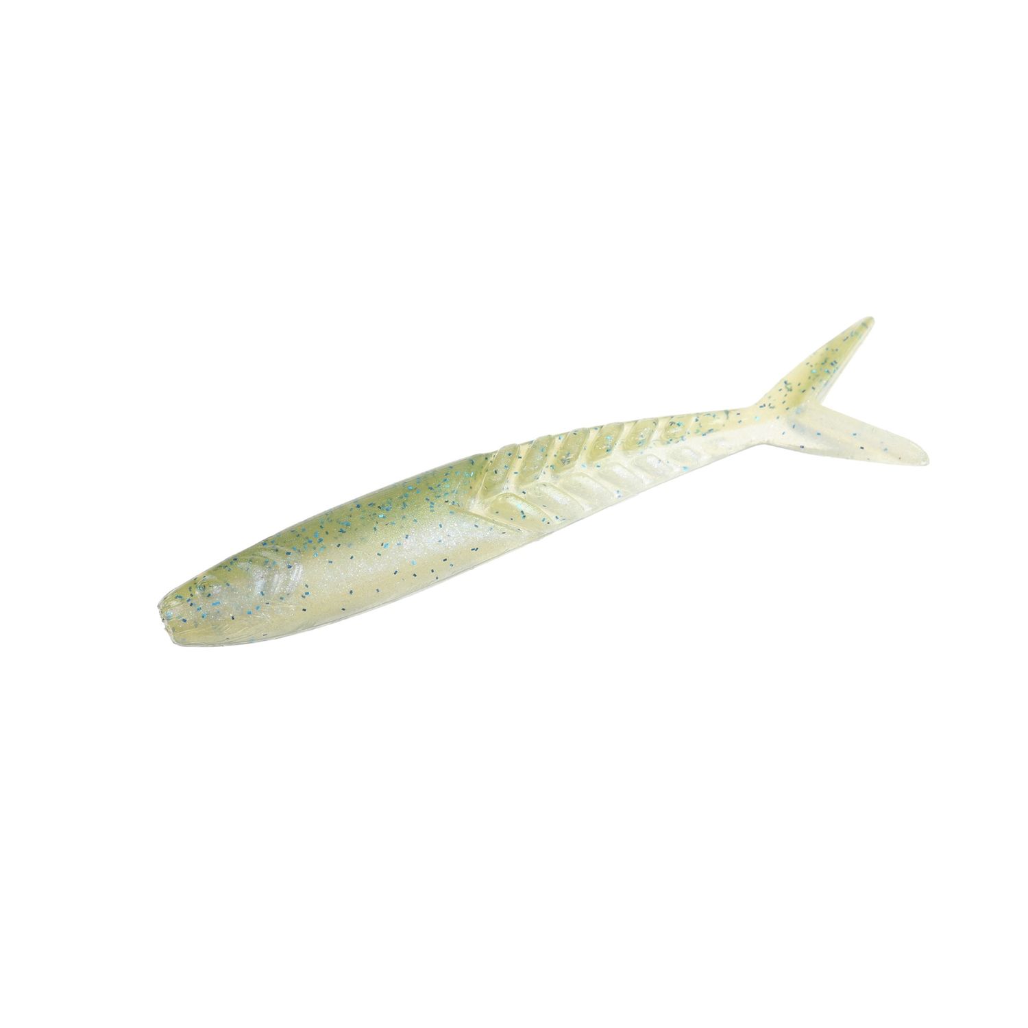 Zoom Shimmer Shad 3", color: Clear Lake Hitch