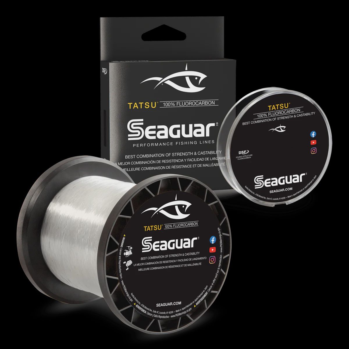 Seaguar Tatsu Flouro, Length: 200yd, Size: 10lb