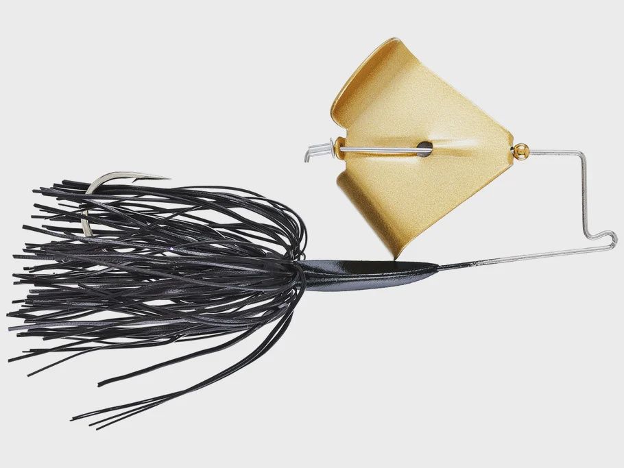 Boogerman Buzzbait, Size: 1/4oz, color: Black Gold