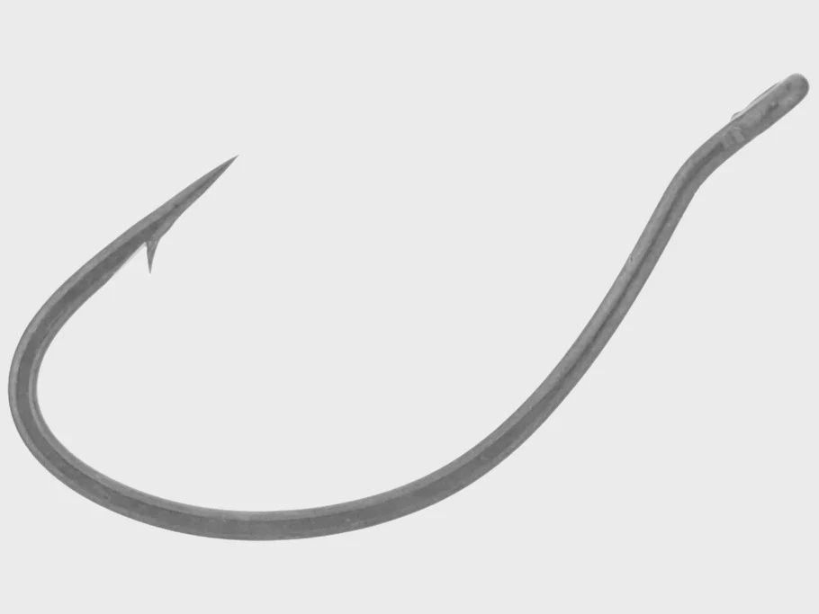 BKK Armor Point Dropshot Worm Hooks, Size: 1/0