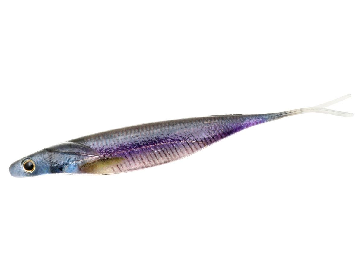 Deps Sakamata Shad 8in, color: #01 Skeleton Wakasagi